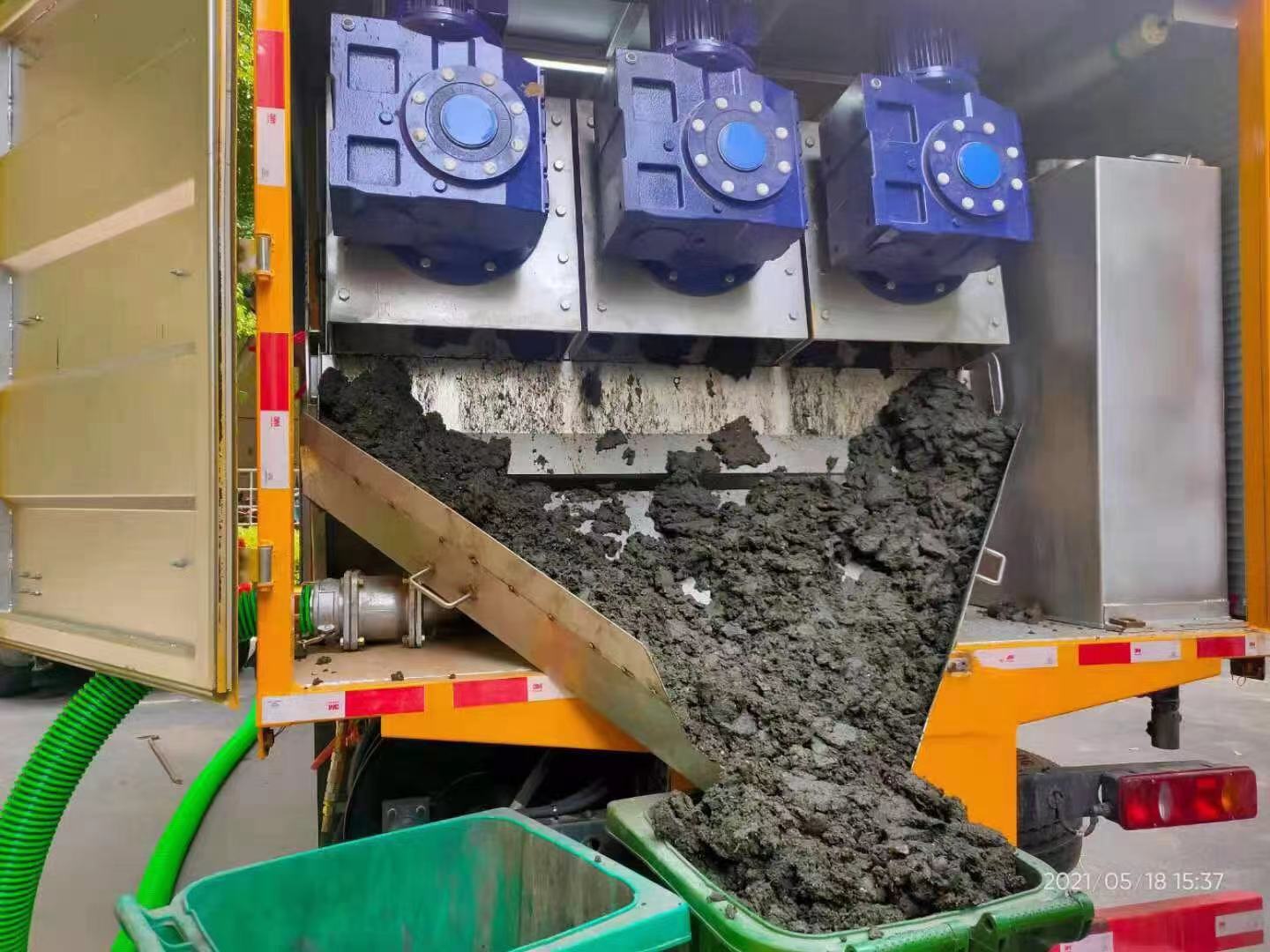 甘井子化粪池清掏城市维护站-泥浆净化干湿分离处理